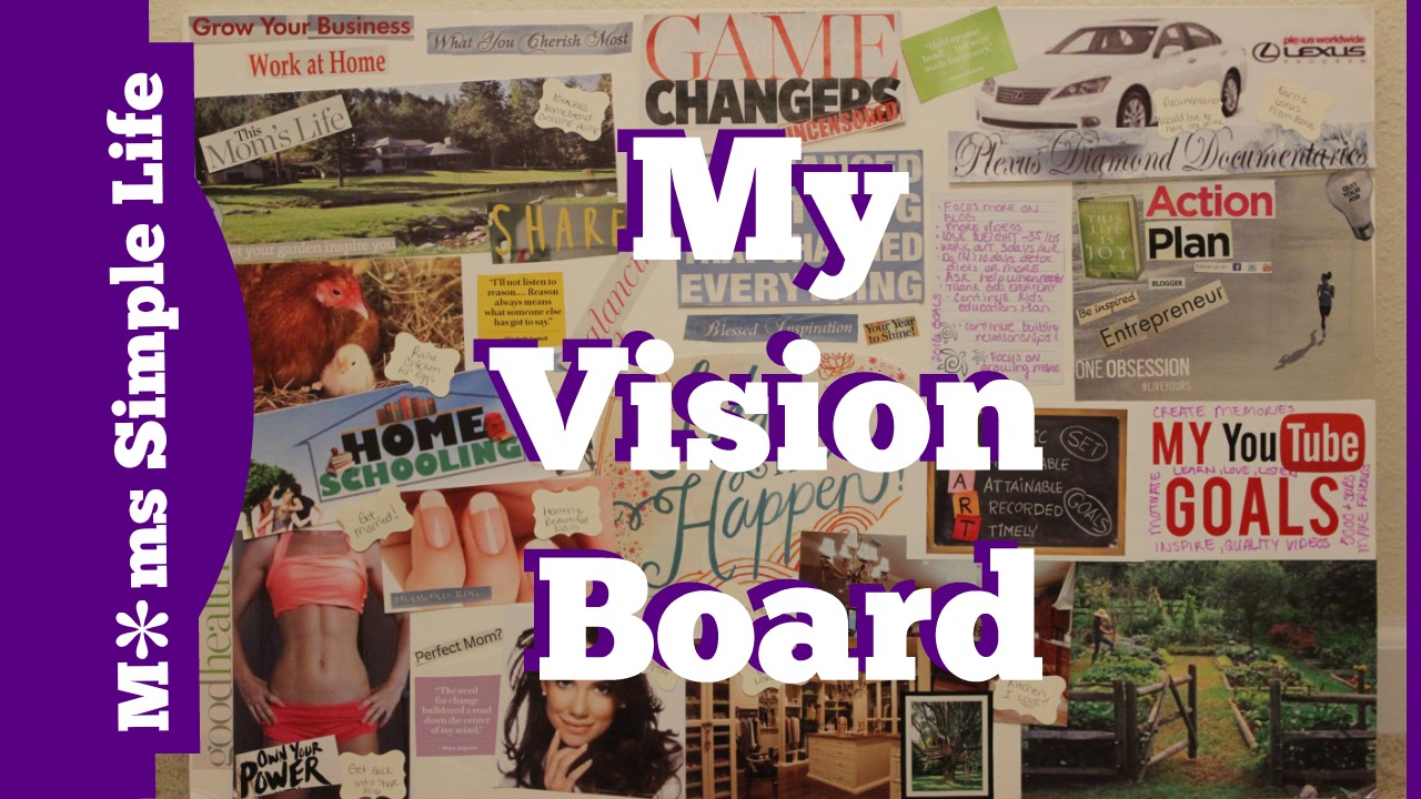 Dream board, vision board, goal board, making money from home,stay at